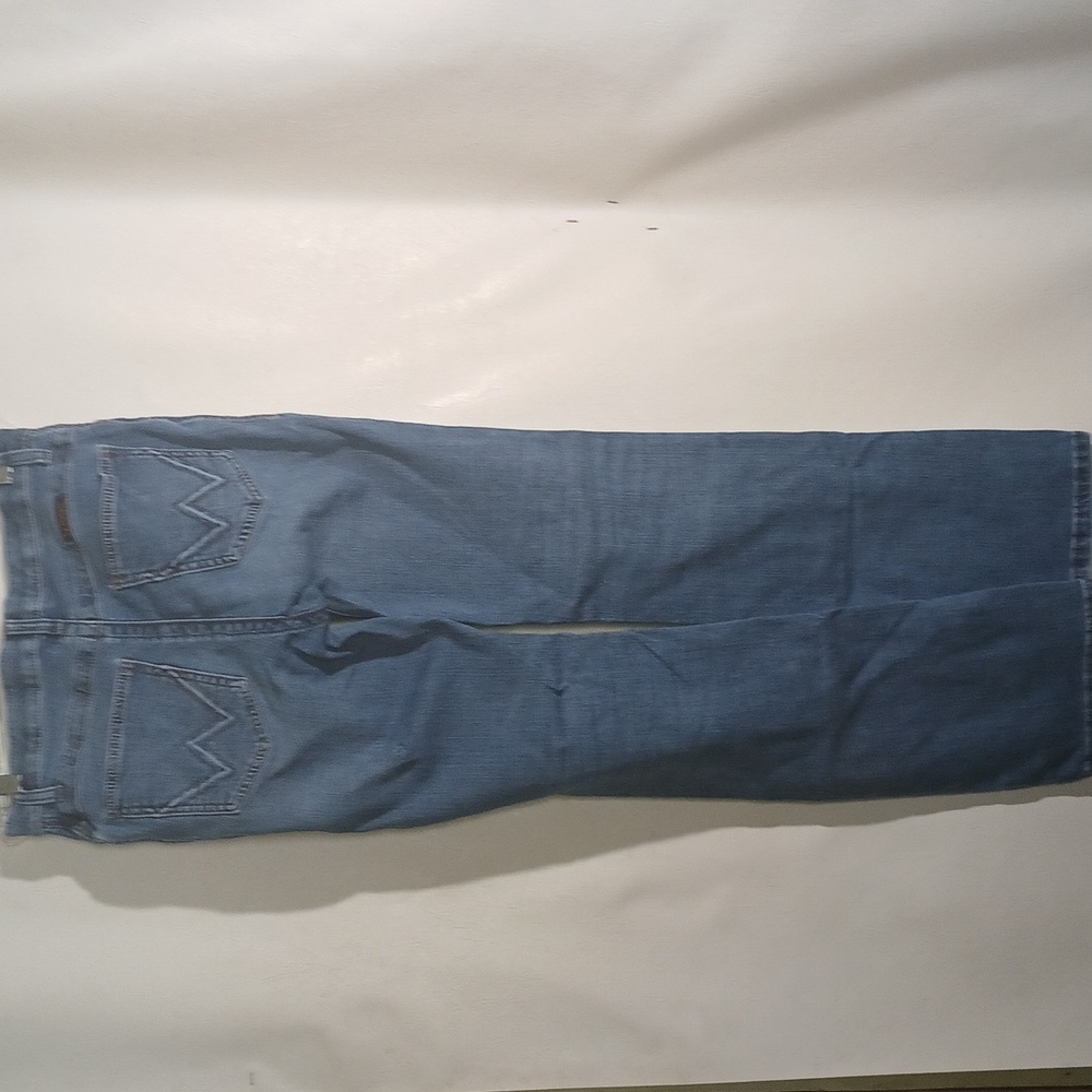 Wranglers Willow Womens Blue Jeans Size 11x34 Flaw Ultimate Riding - Picture 3 of 9